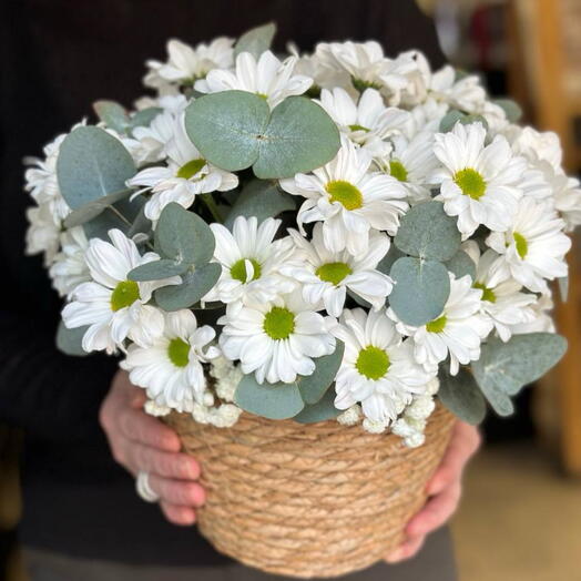Корзина с цветами