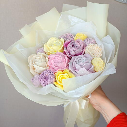 💓 стильный букетик из зефира 😍