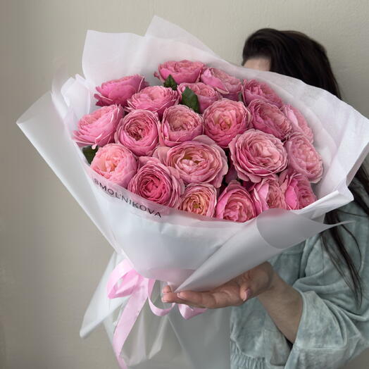 Шикарные премиальные розы Silva pink 🩷