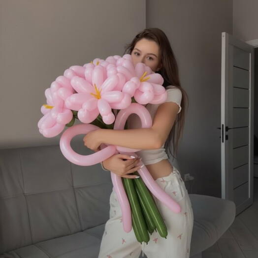 Огромный нежный букет 🌷💫