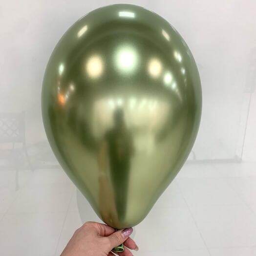 Шар Хром Glossy Lime Green