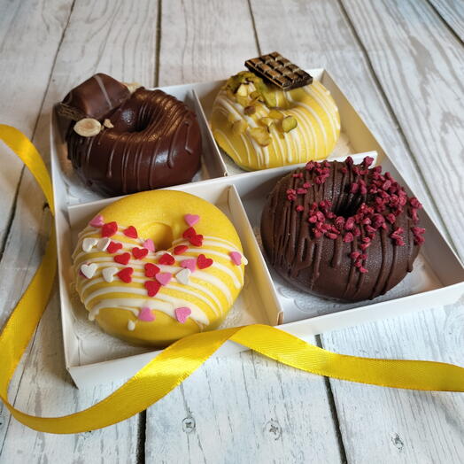 Мини - тортики Donat Cake | Трендовый десерт | Порционный тортик