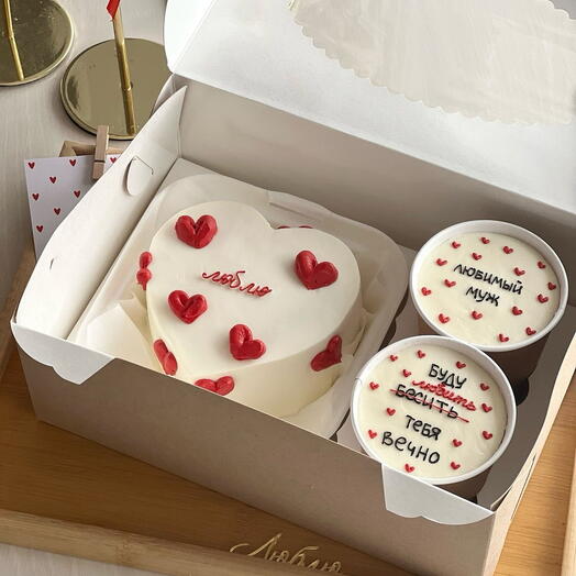 Набор бенто и 2 cake to go, Любимому