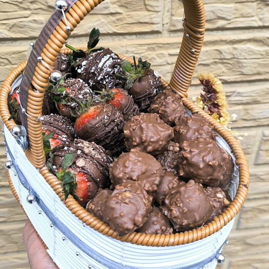 Шоколадная корзинка
