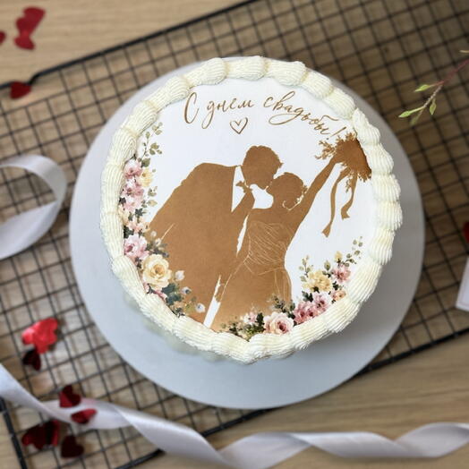 Торт свадебный 💍 мини 1,3кг