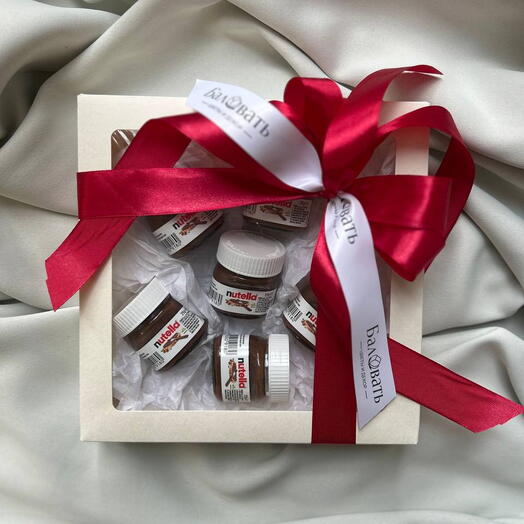 Подарочный набор Nutella Mini — сладкий подарок с Nutella в коробке