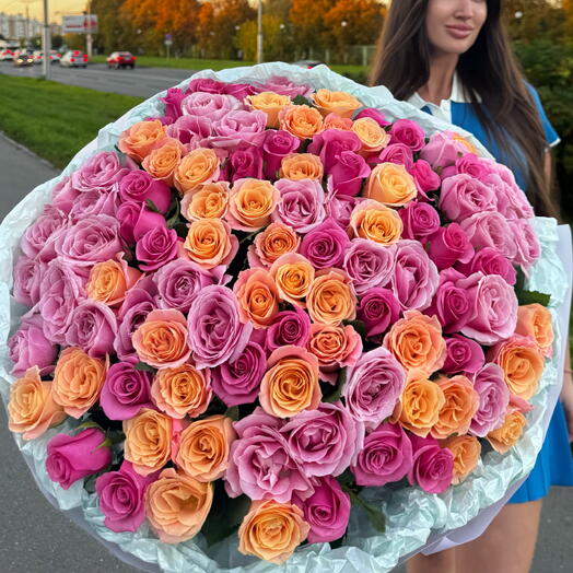 Букет 101 роза