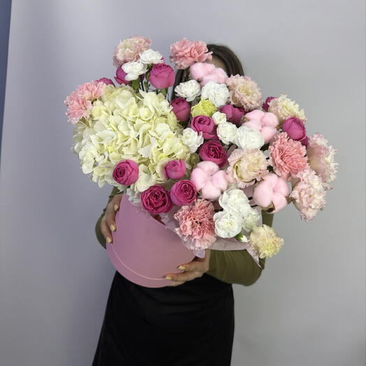 Композиция в розовых оттенках 🎀