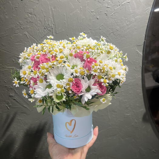 Коробочка с ромашкой 🌼