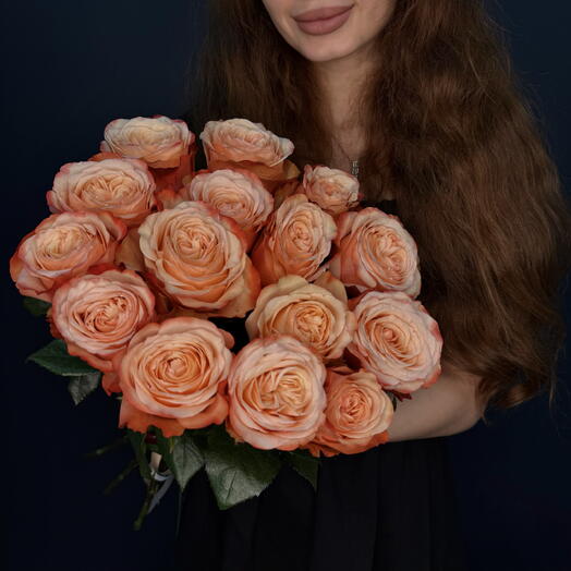 15 эквадорских роз «Кахала»