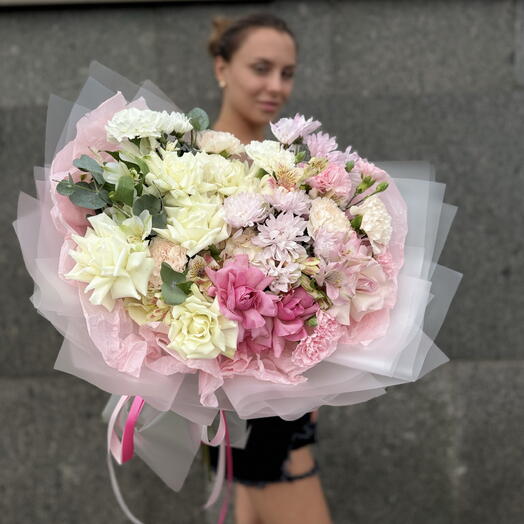 Большой букет "Облако сотканное из нежности" 😍🌸💕