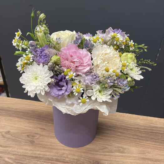 Цветы в коробочке 🌸