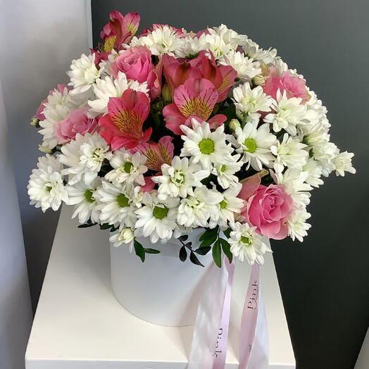 Летняя коробочка с цветами 🌸