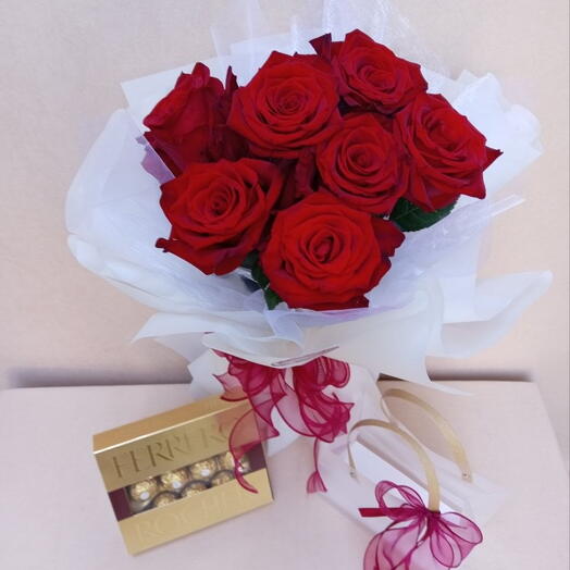 7 Holland 🌹+ Fererro Rocher
