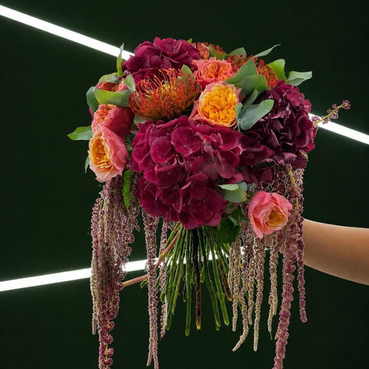 Букет «Royal Burgundy»