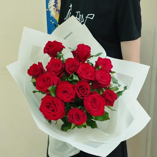 Роза 15 шт 50 см