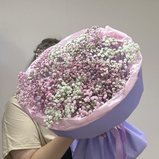 Нежная лаванда из гипсофил🌸