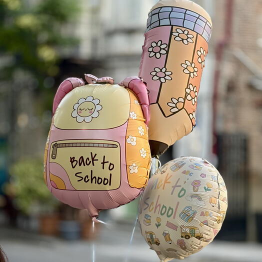 Set of balloons School