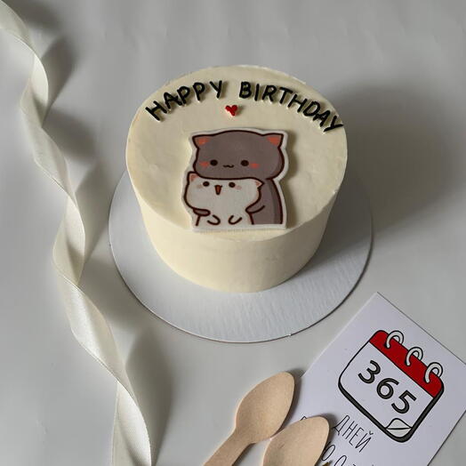 Бенто-торт с котиками | Happy
Birthday бенто| подарок Бенто-торт «Котики» | Для любимой | подарок торт бенто на день рождения