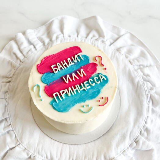 Торт на гендер пати
