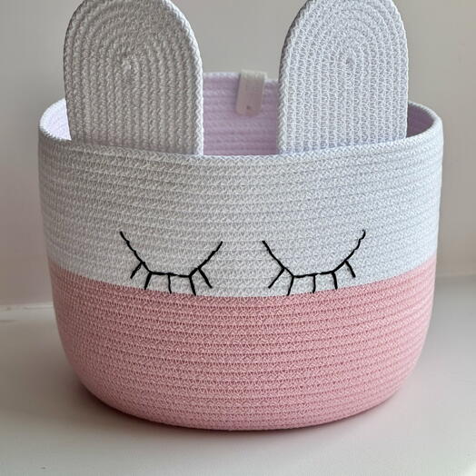 Корзина для детских игрушек Зайчик