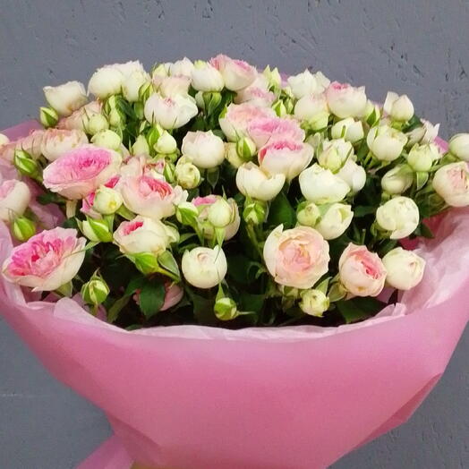 Букет из кустовой розы🌹