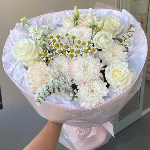 Букет с белыми Розами