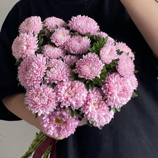 Нежные кустовые и стойкие астры 💗