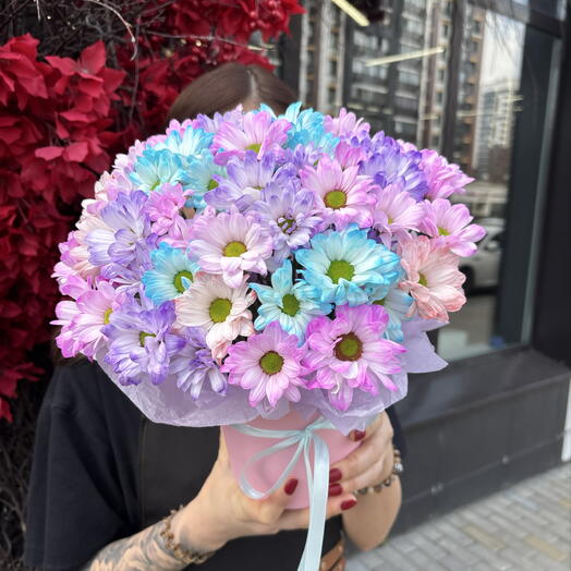 Дофаминовая коробочка с ромашками 🌸