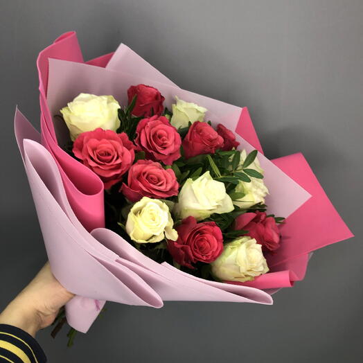 Букет 15 роз💐