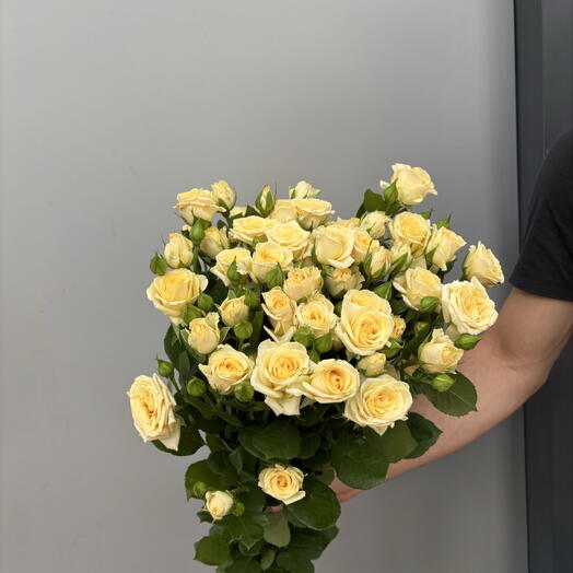 Кустовая Роза желтая 💛