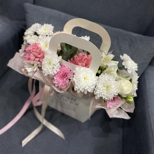 Цветы в сумочке нежные стойкие 💓💓