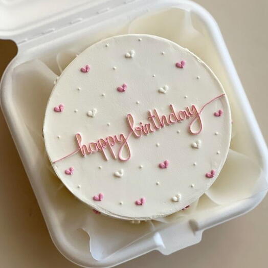 Бенто-торт (S) «Happy birthday-2»