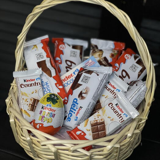 Sweets in the basket