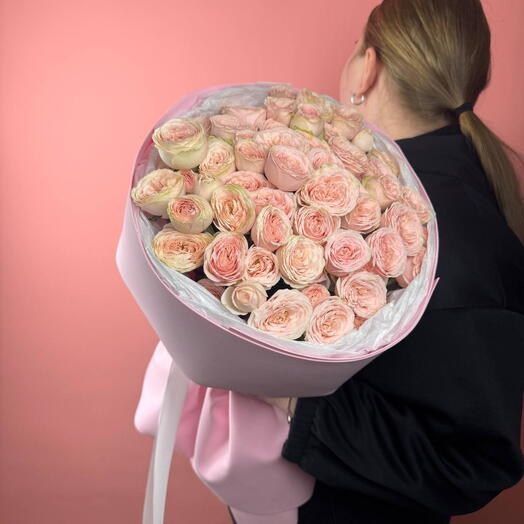 Неповторимый букет пионовидных роз Sweet Giselle 😍