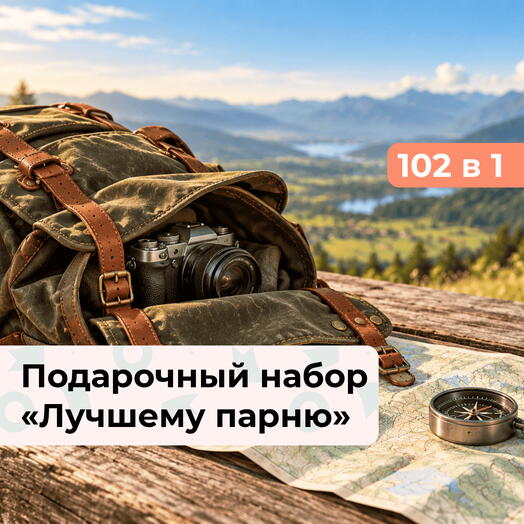 102 в 1 Открывая новое. Подарочный набор для мужчины