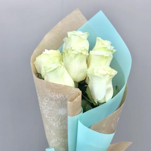 White bouquet "Winter miracle"