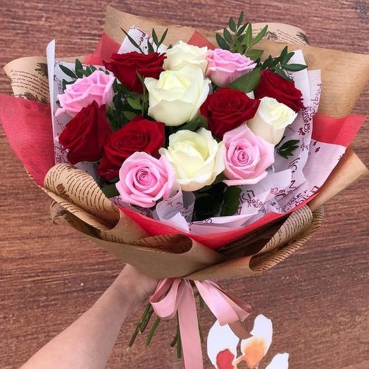 Mezcla de rosas