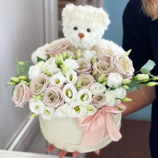 Цветы в коробке