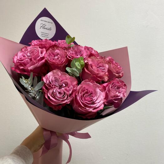 Ramo de rosas peonías