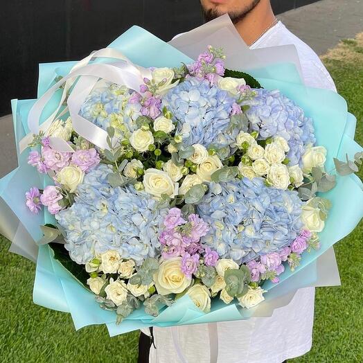 Author's bouquet "Blue sky"