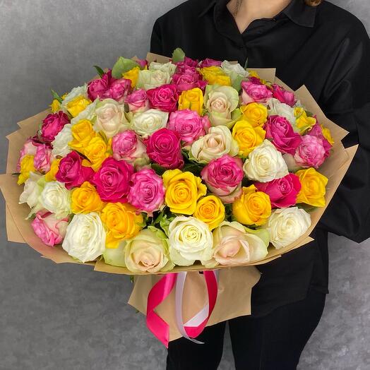 Ramo de 101 rosas