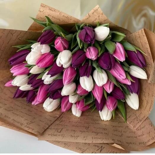 Микс тюльпанов