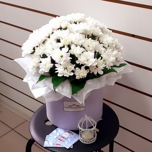 Коробка из ромашек