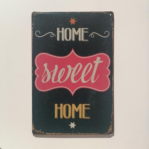 Металлический постер Home Sweet Home