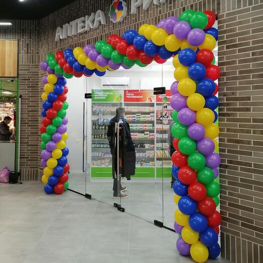 Гирлянда из шаров на заказ