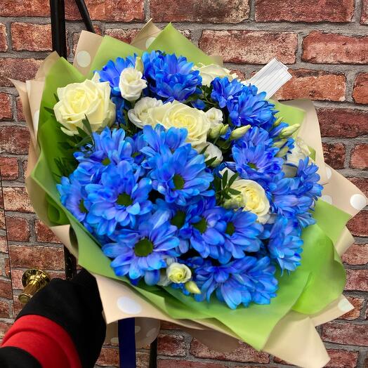 "Radiance" bouquet with eustoma