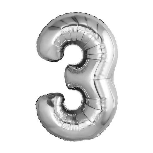 Figure 3 silver, 102 cm