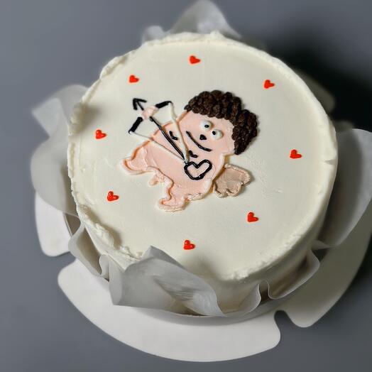 Bento cake for February 14th