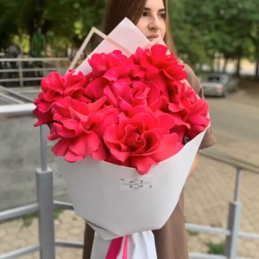 7 rosas giradas